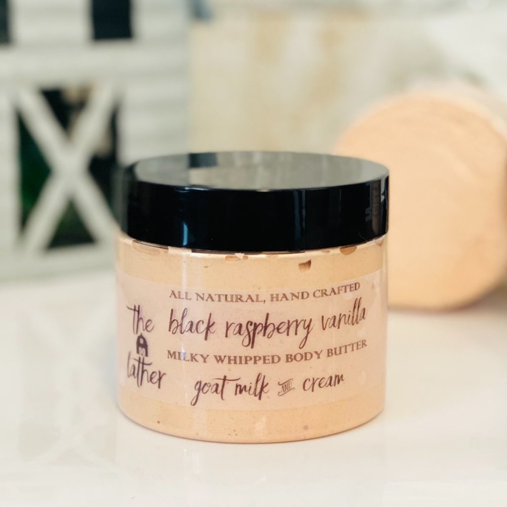 Black Raspberry Vanilla Milky Whipped Body Butter